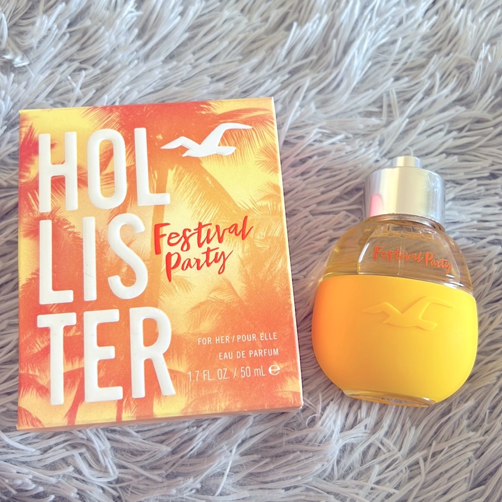 FESTIVAL PARTY HOLLISTER PERFUME💛🧡